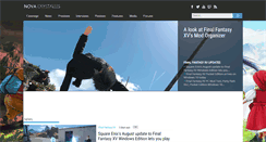 Desktop Screenshot of novacrystallis.com